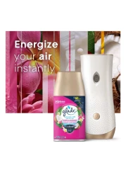 غلايد بخاخ أوتوماتيكي قابل لإعادة التعبئة برائحة الأزهار الإستوائية الغريبة - شفاف 269 ملل