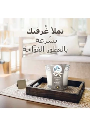 غلايد شمعة معطرة مغرية برائحة نعومة الفانيلا 2 في 1 3.4 أونصة