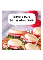 ميني بيبي بيل سناك، الجبنة الأصلية، عبوة من 12 قطع ، 240 جرام