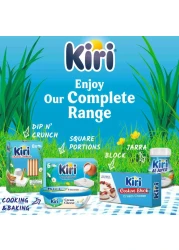 Kiri Spreadable Cream Cheese Squares 36 Portions 648g