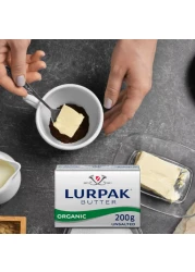 لورباك قالب زبدة عضوية غير مملحة، 200 غرام