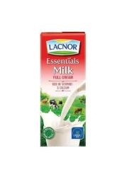 Lacnor Essentials Full Cream Milk 180ml Pack of 8