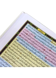 Mushaf Al Qiyam, Al Qiyam Quran, Size 25/35 Cm, (blue)