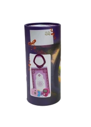 My Life Prayer Rug for Little Girls Includes Prayer Rug, Hijab and Tasbih Ring in Beautiful Gift Box for Girls