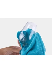 Generic Microfiber Multi Purposes Towels Cloths Car, Kitchen, Bathroom Super Absorbent Kitchen Cleaning Cloths, Perfect Car Wash Cloth Towels. 1-Pack 5 Colors 10 Pieces 40X40 Cm, Assorted Colors