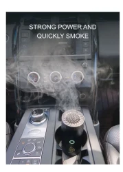 Portable USB Rechargeable Electric Incense Burner with Full Holy Quran Speaker, Remote Control, Bukhoor Diffuser for Car, Home, Office, and Travel Use ACHAS Premium Design
