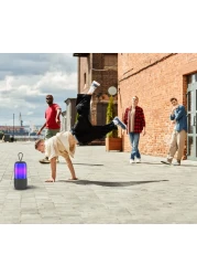 سماعة بورتابل جرين لايون بالمّا 2 RGB، بطارية 1500 مللي أمبير، طاقة 5 واط، مقاومة للماء IPX7، TWS، ضوء RGB، صوت عميق، مكبر صوت 52 مم، بلوتوث V5.3، 6 ساعات تشغيل - أسود
