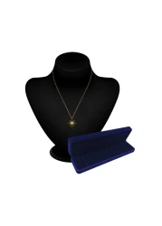 Aiwanto Necklace Gold Neck Chain With Simple Pendant Womens Gilrs Fashion