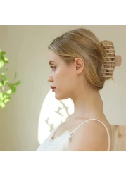 Claw Clips for Thick Thin Curly Hair 8 Pack Big Hair Claw Large Hair Clips NonSlip Accessories for Women Girls