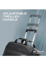 حقيبة سفر متعددة الاستخدامات للكمبيوتر المحمول مقاس 16 بوصة مع مقصورات متعددة