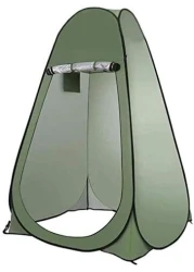 Pop-Up Privacy Tent &ndash; Instant Portable Outdoor Shower Tent, Camp Toilet, Changing Room &amp; Rain Shelter with Window &ndash; Foldable with Carry Bag