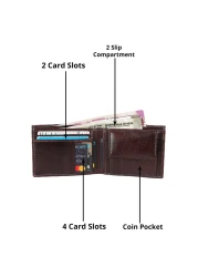 Genuine Leather Wallet - Ideal for Gifting and personal use