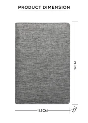 PARA JOHN RFID Blocking Slim & Lightweight Genuine Leather Passport Holder Cover Case & Travel Wallet for Men And Women