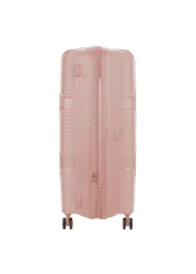 أميركان توريستر حقيبة سفر صلبة بعجلات إنستاغون سبينر باللون الخوخي الزهري 81 سم
