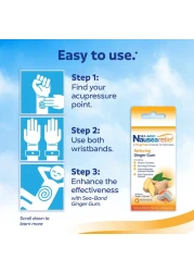 SeaBand AntiNausea Acupressure Wristband for Motion Morning Sickness Child Blue