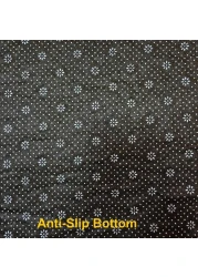 Embossed Dome Style Prayer Mat Blue Anti-Slip Velvet Top Islamic Prayer Mat New Design Sajadah Padded Prayer Rug for Men Women Eid Gift Ramadan 70x110 cm