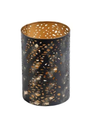 WT-Easycare Votive Candle Holder Black 12cm