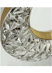 Smart Touch Portable Moon Shape Acrylic Table Lamp Led Light For Living Room Home