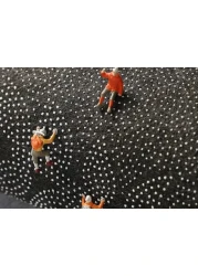 2 PCS Set Large Kitchen Mats With Thick Non Slip Bottom For Kitchen Floor With Beautiful Design (50&times;80CM And 50&times;160CM)