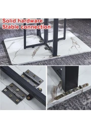 Generic Modern Folding Dining Table, Extendable Drop Leaf Folding Table, Multifunction Expandable, Steel Frame Structure, Easily Bear 400 Kg/881 Lb, Grey