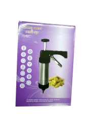 Winds Gourmet Stainless Cookie Press Gun And Icing Set Multicolour