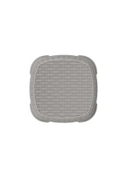 كوزموبلاست راتان مقعد رمادي 28 سم