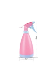 1PC.- 400ml Hand Pressed Watering Bottles / Plastic Spray bottles / Flowers Water Spray Bottle Sprayer /Sprinkler Nozzle Bottles, Pink.
