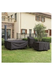 Outdoor Table Resistant Waterproof Storage Waterproof Patio Furniture Cover 270x180x89