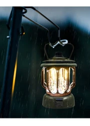 Xinzhen Vintage Rechargeable Camping Light, Classic Vintage Camping Lantern, Rechargeable Vintage Camping Light