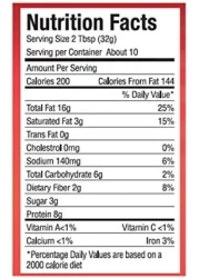 PEANUT BUTTER CRUNCHY 510G