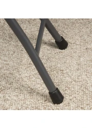 Softtouch 114 Inch Rubber Folding Metal Chair Leg Cap Replacement Black 2 Pieces