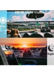 Mini Body Camera 1080P Portable Small Body Worn Cam Wearable Pocket Video Recorder With 180&deg; Rotatable Lens 1.3" LCD Night Vision For Security Guard Law Enforcement