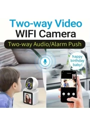 V360Pro APP 1080P Video Calling WIFI HD Camera One-Click Video Calling Infrared Night Vision Video Baby Monitoring Camera