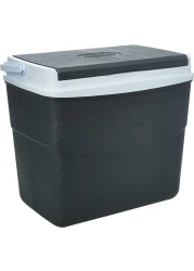 Cosmoplast Keep Cold Plastic Picnic Cooler Icebox Lunchbox 20 Liters Grey