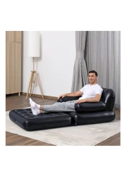 Bestway 4-in-1 Couch Single Black 191x97x64cm