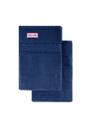 BYFT Home Ultra Bath Towel 70 x 140 Cm 550 Gsm Blue 100% Cotton Set of 01