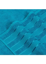 Safi Plus Luxury Hotel Quality 100% Turkish Genuine Cotton Towel Set, 2 Bath Towels 2 Hand Towels 2 Washcloths Super Soft Absorbent Towels for Bathroom &amp;amp; Kitchen Shower - Ocean Blue