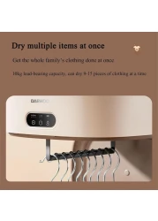 Foldable Clothes Dryer Timing Electric Drying Machine UV Sterilization
