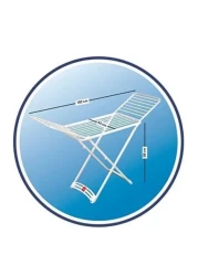 Solar Resin X-Leg Indoor and Outdoor Cloth Dryer 20m