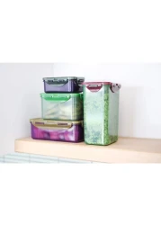 Lock &amp; Lock Eco Rectangular Food Container 1.3L Green