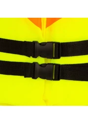Adult and Child Life Jacket Swim Vest with Whistle and Adjustable Belts Perfect for Family Travel and Rescue Activities ( 43 x 46 cm )