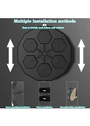 Max Strength Wall Mounted Boxing Training Machine Smart Music Boxing Pads