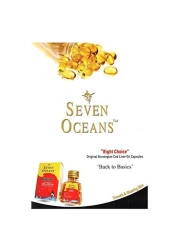Seven Oceans Original Cod Liver Oil 100 Capsules