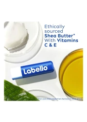 Labello Original 24 Hour Moisture Lip Balm With Shea Butter And Natural Oils 4.8g