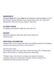 Weetabix Original Protein Crunchy Oats, 450g