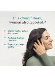 Nutrafol Womens Hair Growth Supplements Ages 1844 Clinically Proven for Visibly Thicker and Stronger Hair Dermatologist Recommended 1 Month Supply