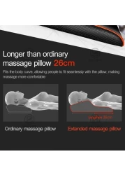 Back &amp; Neck Massager Cervical Spine Pillow Massager Neck Waist Shoulder Lumbar Back Body For Muscle Pain Relief, Chairs and Cars Cushion