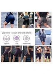 Aiwanto Exercise Shorts Half Pants Gym Home Workout Pant Shorts(Grey, XL)