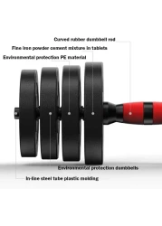 Dumbbell And Barbell Set-10kg