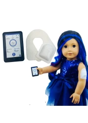 Warrior Buddy Diabetes Accessories compatible with 18 dolls or plush toys Omnipod Plastic